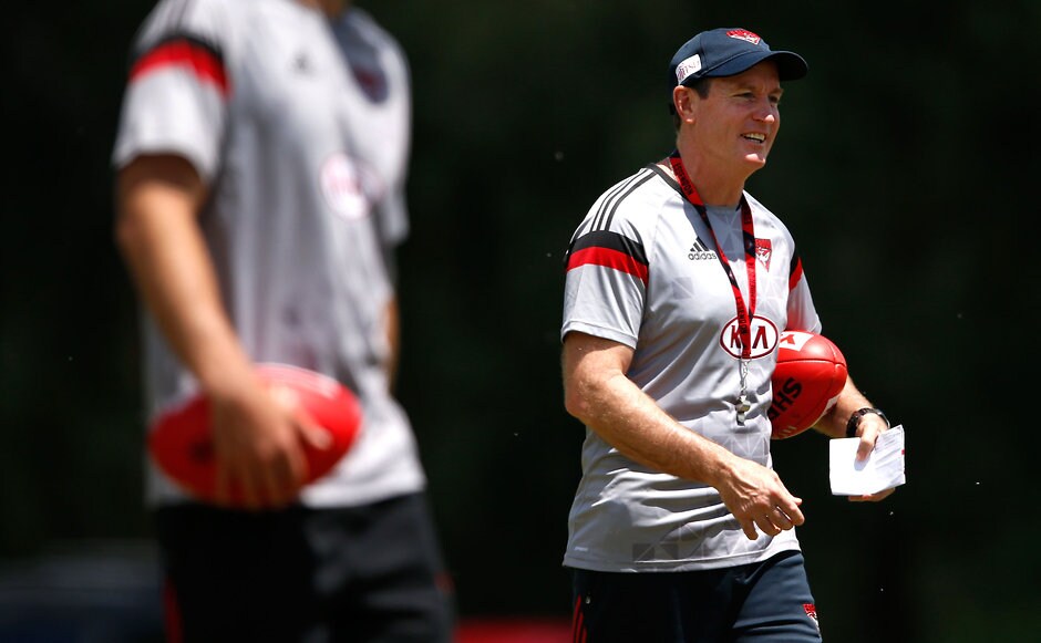 AFL 2015 Training - Essendon 091215 Essendon coach John Worsfold says it's business as usual at Tullamarine ahead of the CAS anti-doping verdict - ${keywords}